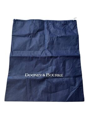 DOONEY & BOURKE Large Navy Blue Drawstring Dust Bag Purse Handbag Storage Cover